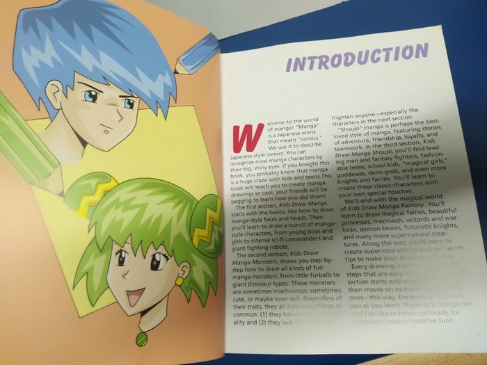Kids Draw Manga book