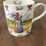 Golf Bone China Mug Image 2
