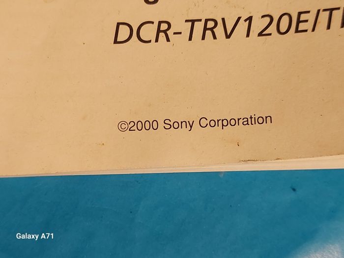 SONY Digital Handycam, Model DCR-TRV320E with Carry Case, Video Leads, Charger, New Blank Tape, Manuals, A True Blast from the Past, in excellent condition