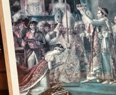 Print of the coronation of Napoleon