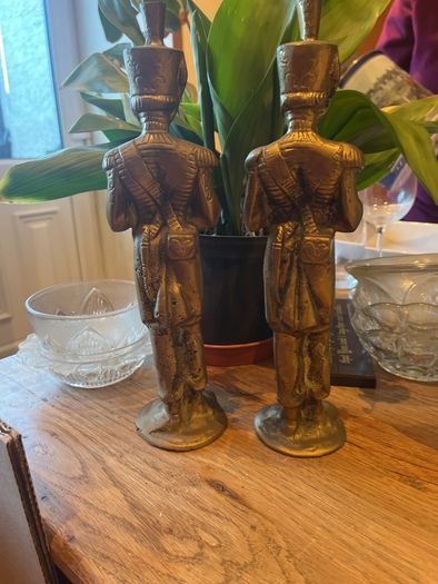 Brass soldiers
