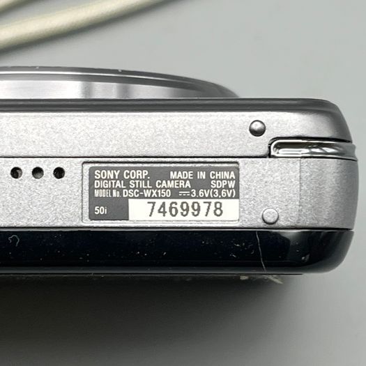 Sony Cyber-shot DSC-WX150 18.2MP Digital Camera Grey - Full Kit