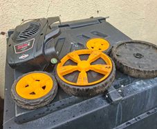 lawnmower  wheels