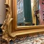 SALE ! Was 795 Now 630 ! Grand French Style Gilt Mirror with Cherub & Plaques Image 4