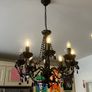 Two stunning black chandeliers Image 2