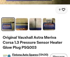 engine glow plug psg003