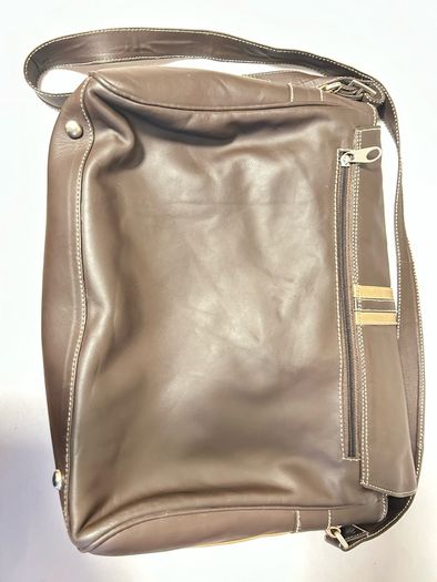 Genuine leather laptop bag