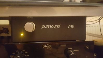 puresound p10 valve phono stage and music first 20:1 transformer
