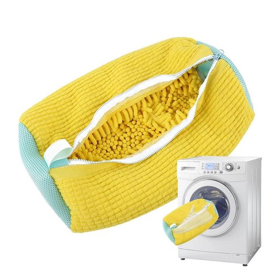 Runners Trainers Washing Shoes Bag Cotton Laundry Fluffy Fibers Easily Remove Dirt Washing Bags Anti-Deformation Shoes Clothes Organizer