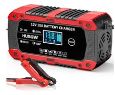 Car Battery Charger 12/24V, 10A.