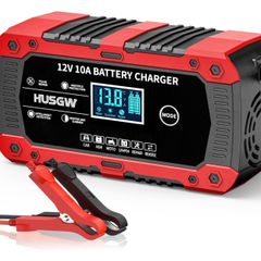 Car Battery Charger 12/24V, 10A.