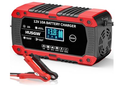 Car Battery Charger 12/24V, 10A.