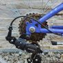 Raleigh purple bicycle on 20 inch wheels. Image 4