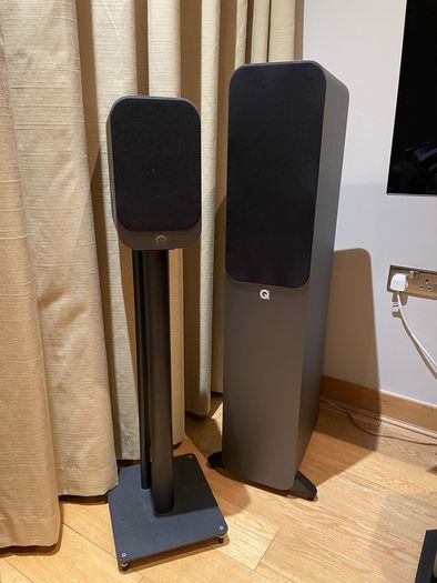 Q Acoustics 3050i 5.1 Cinema Pack + Denon AVR-X1600HB (One Owner / 2020)