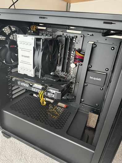 Powerful gaming/editing PC with Ryzen 7 5700X, RTX 3060 12GB, 32GB RAM and 4TB storage. Ideal for 1080p gaming, video editing, music production and general heavy use.