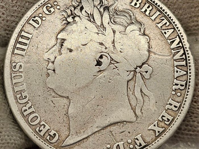 Great Britain 1821 Silver Crown