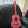 Rockstar Junior Guitar Classical Pink 75cm Image 2