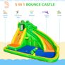 5 in 1 Kids Bouncy Castle Large Crocodile Style Inflatable House Image 3