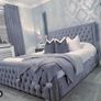 King Sizes 5ft Bed Frames , Mattreses And Beautiful Headboards Instock Offering Free Delivery Image 8