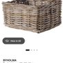 4 x Ikea Byholma storage baskets Image 6