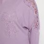 Stunning Knit Top with Lace & Gems size 18 Image 2