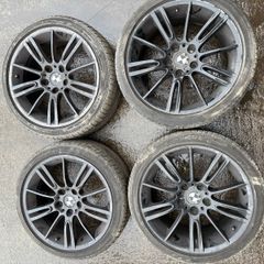 BMW e92 3 series wheels and tyres