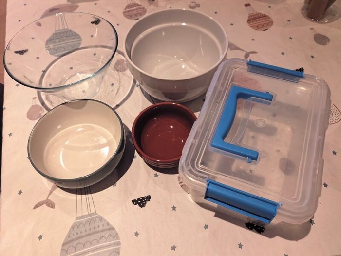 bowl and plate