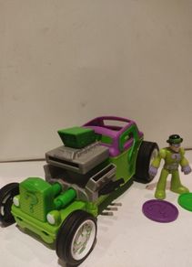 Imaginext DC Superhero Friends Riddler with Hot Rod Vehicle