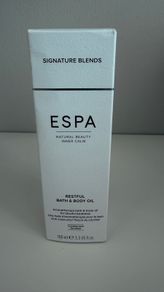 Espa restful bath and body oil