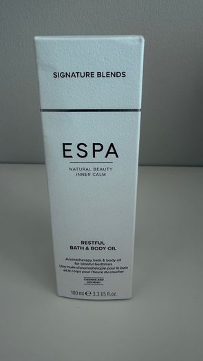 Espa restful bath and body oil