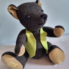 Celtic Ted Teddy Bear by Celtic Tweed, Ireland.