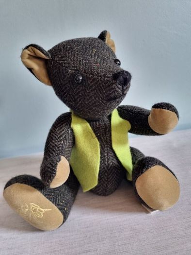 Celtic Ted Teddy Bear by Celtic Tweed, Ireland.