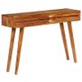 Console Table Solid Acacia Wood with Carved Drawers 118x30x80cm Image 8