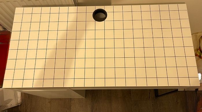 Ikea Micke Desk White 105x50