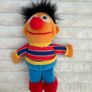 Vintage 1997 Tyco Sesame Street Beans Ernie Soft Plush approx. 8" Used Please see pictures Image 2