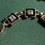 Silver set of bracelet ,earrings and pendant Image 4