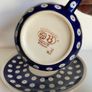 Vintage Polish ceramic cup and saucer Image 2