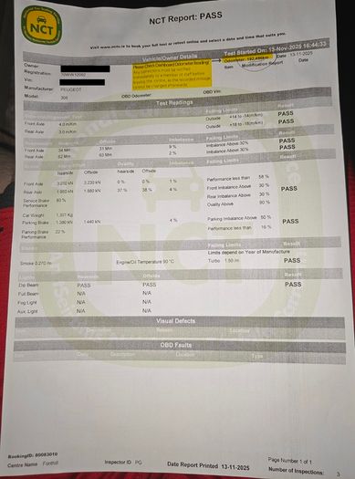 2010 Peugeout 308 Millesim 200 with 1.4 VTI petrol 98HP
