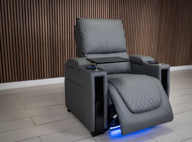 Armchair Automatic Electric Leather Recliner Chair