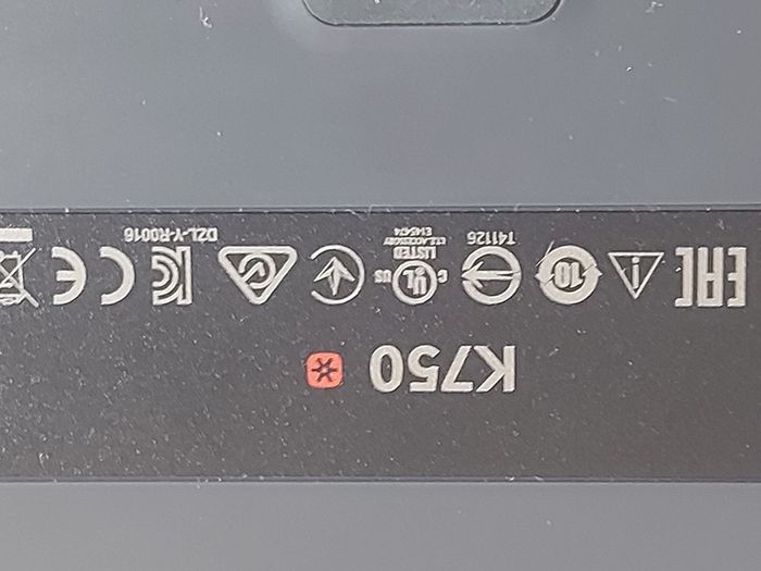 Logitech Wireless Solar Keyboard K750, excellent cosmetic condition, without  tiny Logitech Unifying receiver