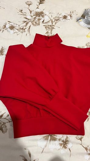 red blouse