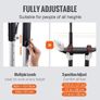 Drywall Stilts Aluminum Tool Stilts 61 cm-102 cm Adjustable Painting Black Image 5