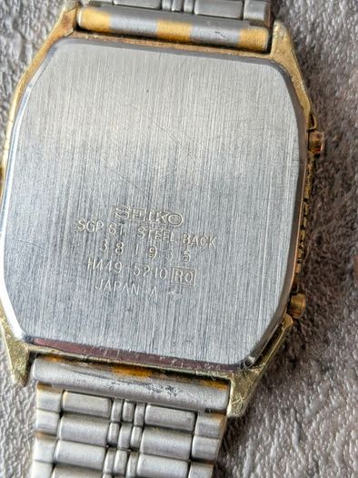 7 Watches Quartz Job Lot (inc. Seiko Ana-Digi)