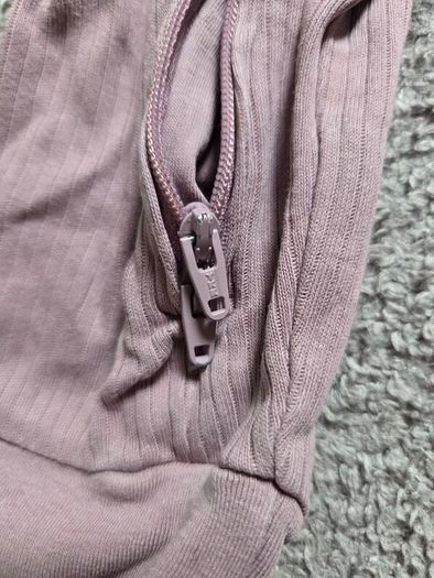 6 x Double zipper Footless Sleepsuits (18-24 months)