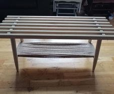wooden bench