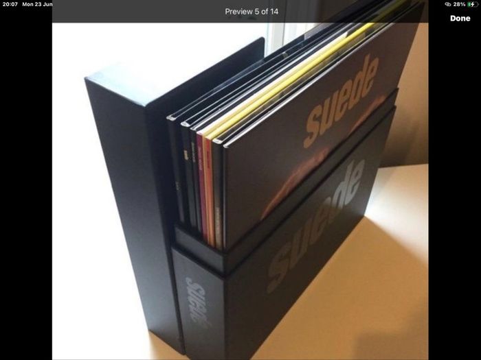 suede  |  studio albums  ('93-'16):  Limited Exclusive Edition Vinyl Box Set