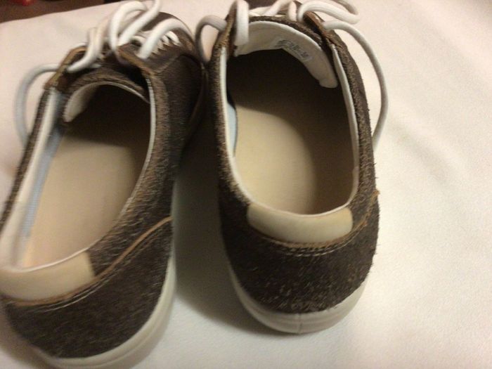 Ladies Ecco Stressed Leather Shoes