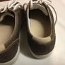 Ladies Ecco Stressed Leather Shoes Image 4