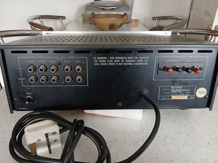 Trio AK1500 hi fi amplifier