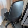 Grey fabric office chair - adjustable Image 3